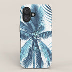 South Pacific palms II - oceanic iPhone Case Gallery Image 1