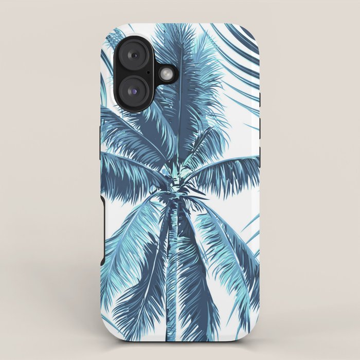 South Pacific palms II - oceanic iPhone Case Gallery Image 1