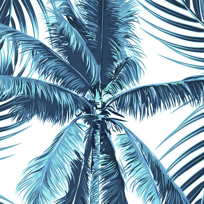 South Pacific palms II - oceanic Coffee Mug Gallery Image 2