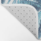 South Pacific palms II - oceanic Bath Mat Gallery Image 2