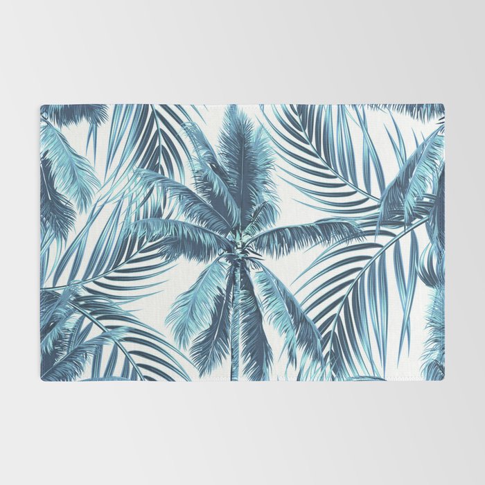 South Pacific palms II - oceanic Rug Gallery Image 2