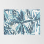 South Pacific palms II - oceanic Rug Gallery Image 2