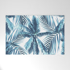South Pacific palms II - oceanic Welcome Mat Gallery Image 1