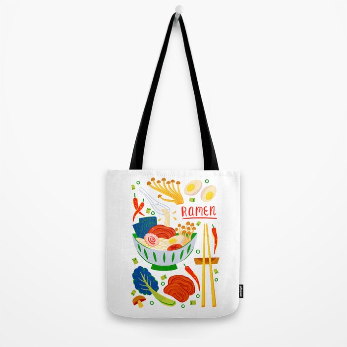 Ramen Noodles Tote Bag Gallery Image 2
