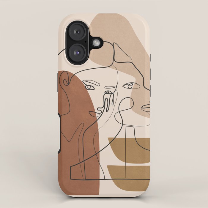 Abstract Faces 5  iPhone Case Gallery Image 1
