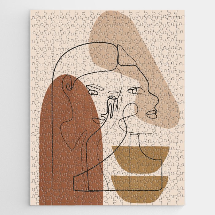 Abstract Faces 5  Jigsaw Puzzle Gallery Image 1