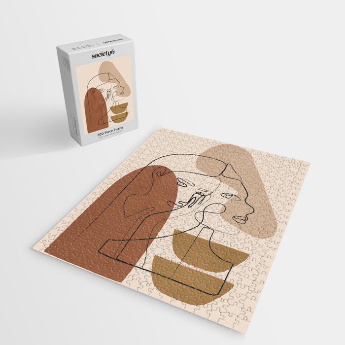 Abstract Faces 5  Jigsaw Puzzle Gallery Image 2