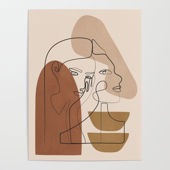 Abstract Faces 5  Poster Gallery Image 4