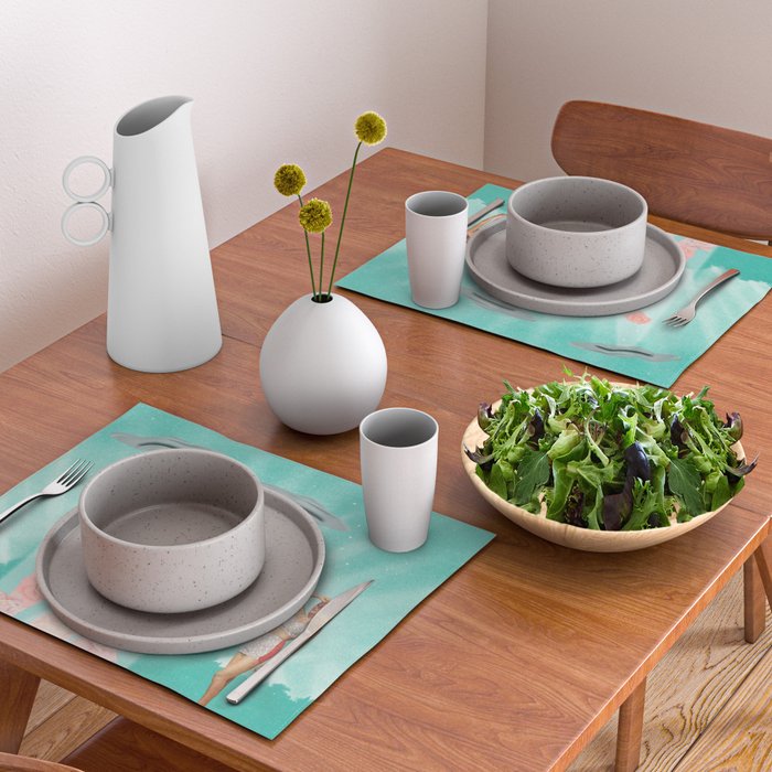 Flower Power // Spring is coming Placemat Gallery Image 2