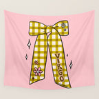 Virgo Bow Wall Tapestry Gallery Image 4