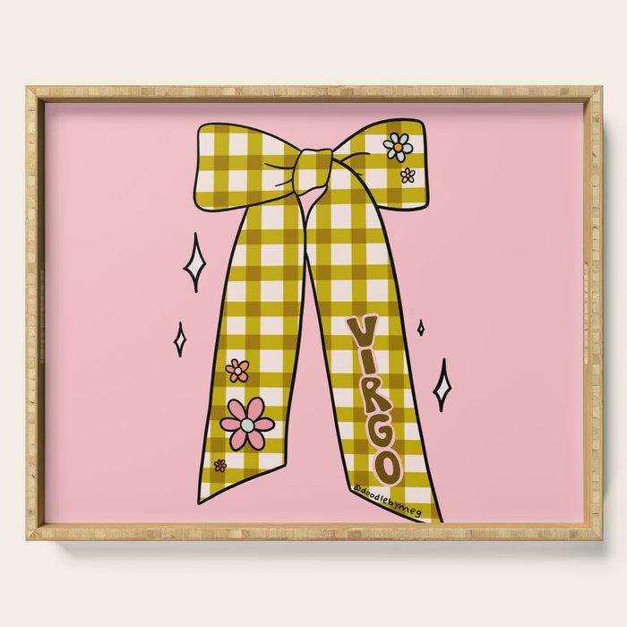 Virgo Bow Serving Tray Gallery Image 1