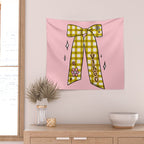 Virgo Bow Wall Tapestry Gallery Image 2