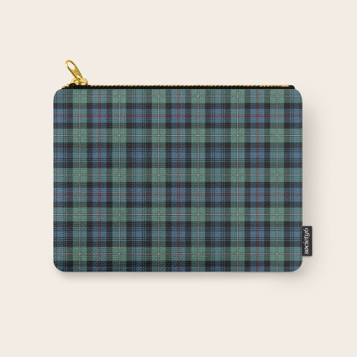 Clan Mackenzie Ancient Tartan Carry All Pouch Gallery Image 1