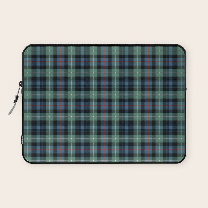 Clan Mackenzie Ancient Tartan Laptop Sleeve Gallery Image 1