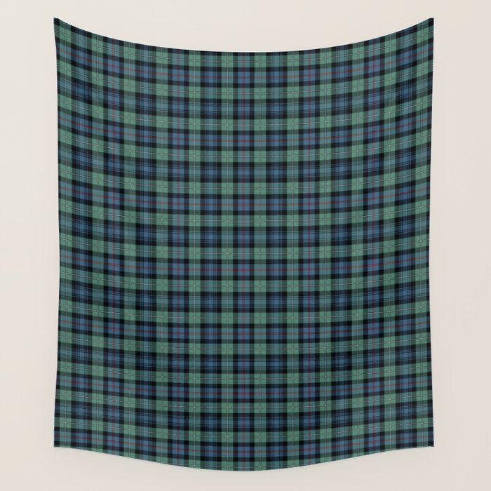 Clan Mackenzie Ancient Tartan Wall Tapestry Gallery Image 4