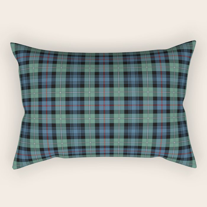 Clan Mackenzie Ancient Tartan Rectangular Pillow Gallery Image 2