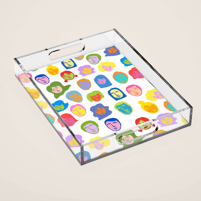 Everyday People Acrylic Tray Gallery Image 1