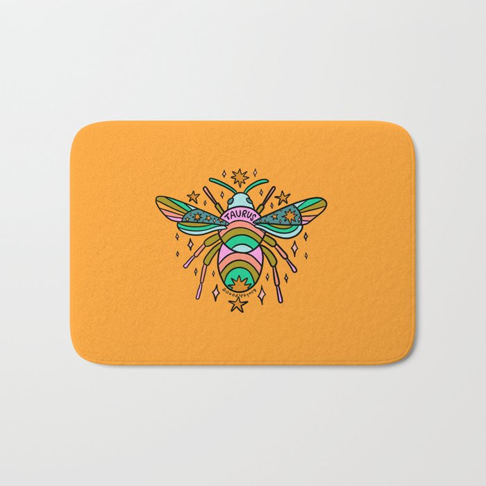 Taurus Bumblebee Bath Mat Gallery Image 1