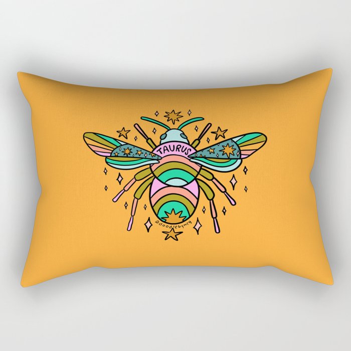 Taurus Bumblebee Rectangular Pillow Gallery Image 1