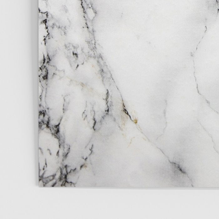 White Faux Marble Texture Poster Gallery Image 3