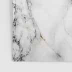 White Faux Marble Texture Poster Gallery Image 3
