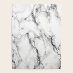 White Faux Marble Texture Poster Gallery Image 4