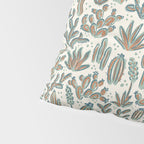 Cactus Desert - sage and copper Pillow Sham Gallery Image 4