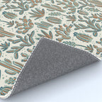 Cactus Desert - sage and copper Rug Gallery Image 4