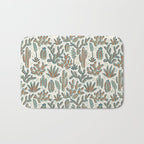 Cactus Desert - sage and copper Bath Mat Gallery Image 1
