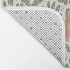 Cactus Desert - sage and copper Bath Mat Gallery Image 2