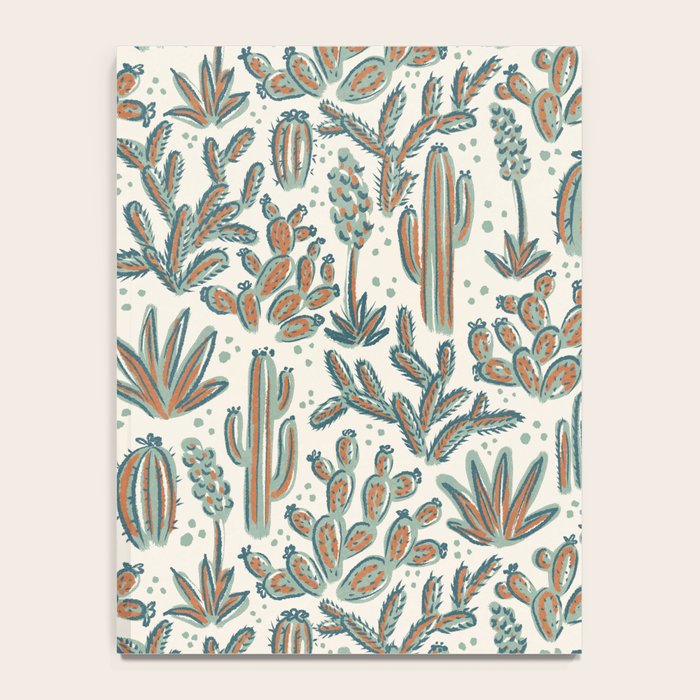 Cactus Desert - sage and copper Notebook Gallery Image 4