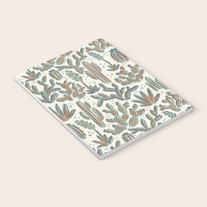 Cactus Desert - sage and copper Notebook Gallery Image 3