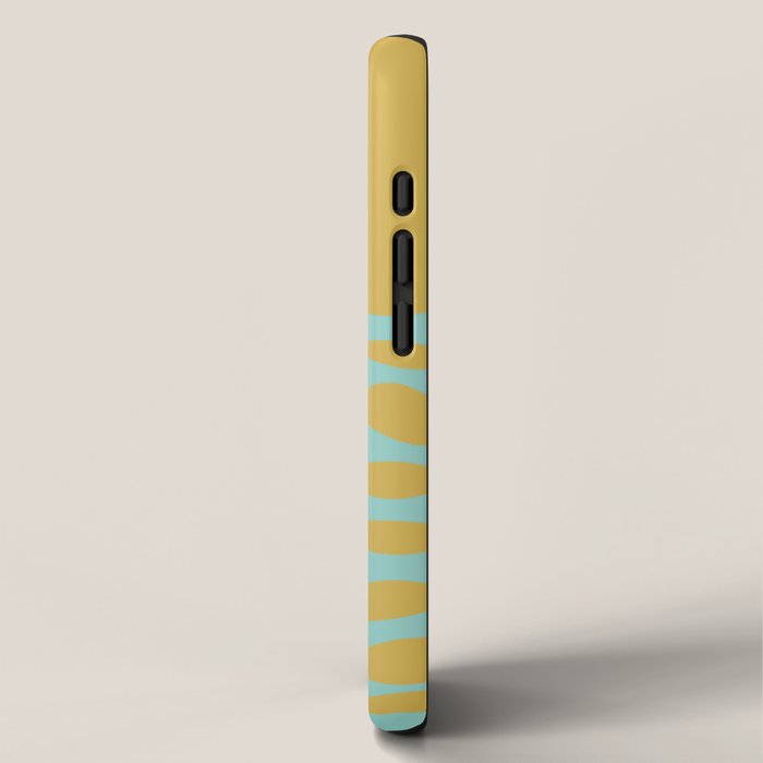 Abstract jungle - mustard iPhone Case Gallery Image 2