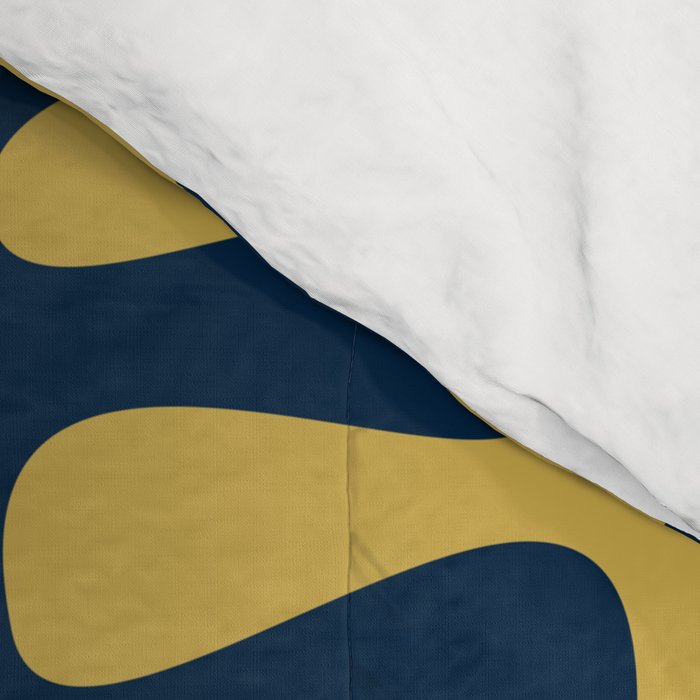 Abstract jungle - mustard Comforter Gallery Image 4