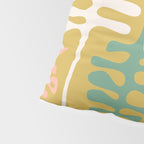 Abstract jungle - mustard Pillow Sham Gallery Image 4