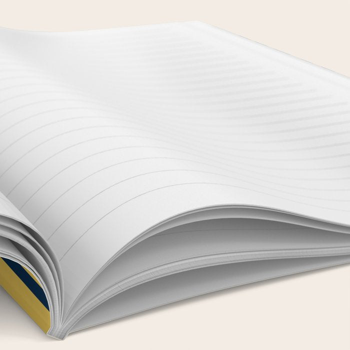 Abstract jungle - mustard Notebook Gallery Image 2