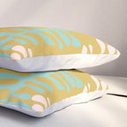 Abstract jungle - mustard Pillow Sham Gallery Image 3