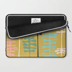 Abstract jungle - mustard Laptop Sleeve Gallery Image 2
