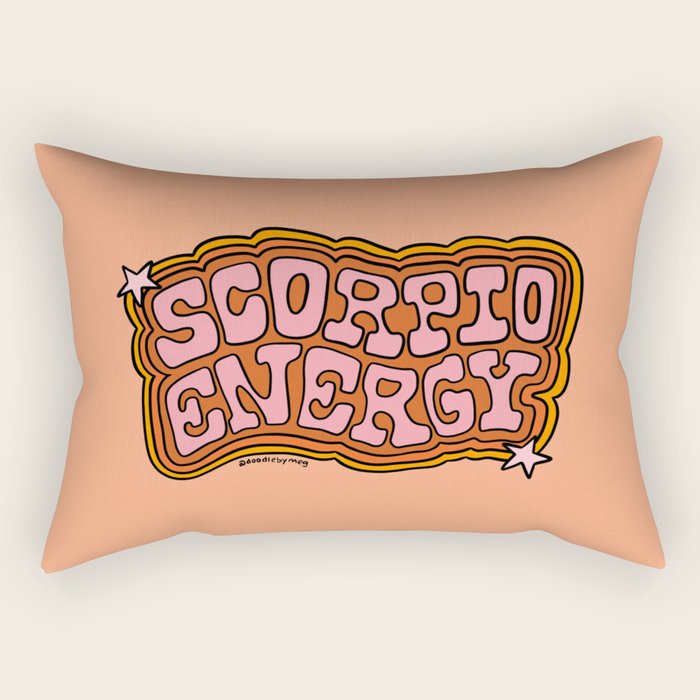 Scorpio Energy Rectangular Pillow Gallery Image 1