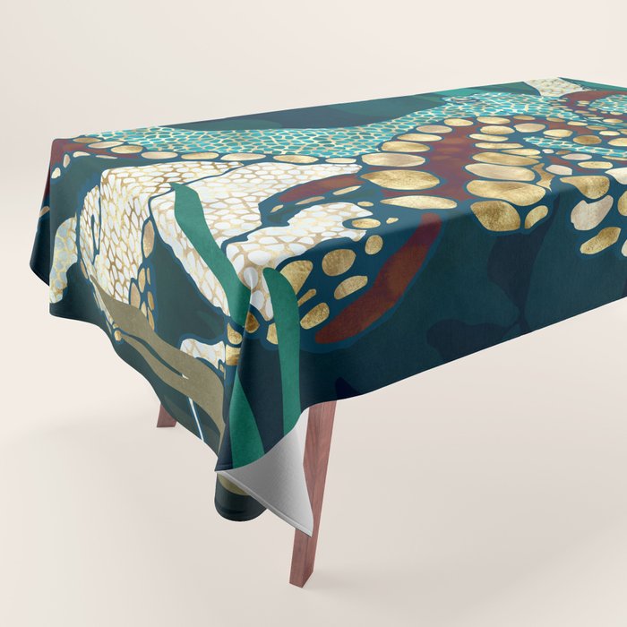 Metallic Octopus V Tablecloth Gallery Image 1