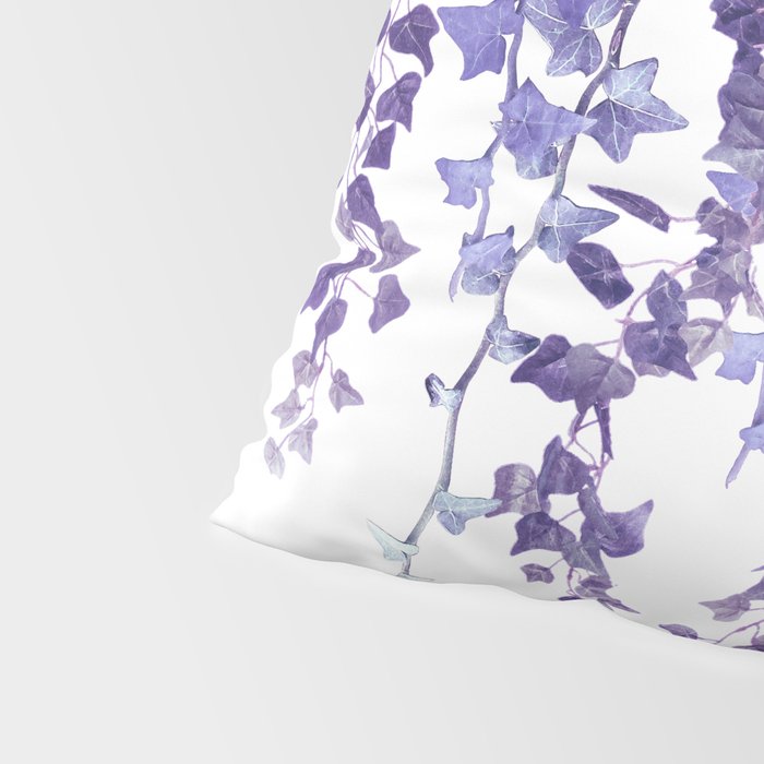 Purple Ivy Pillow Sham Gallery Image 4