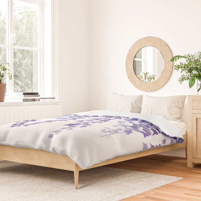 Purple Ivy Duvet Cover Gallery Image 2