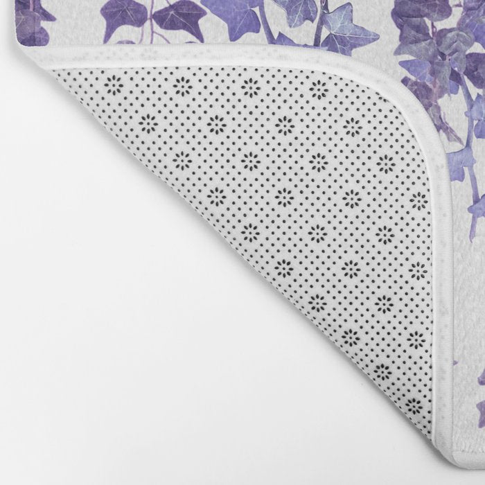 Purple Ivy Bath Mat Gallery Image 2