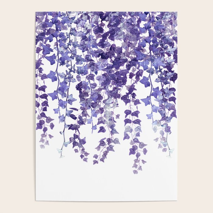 Purple Ivy Poster
