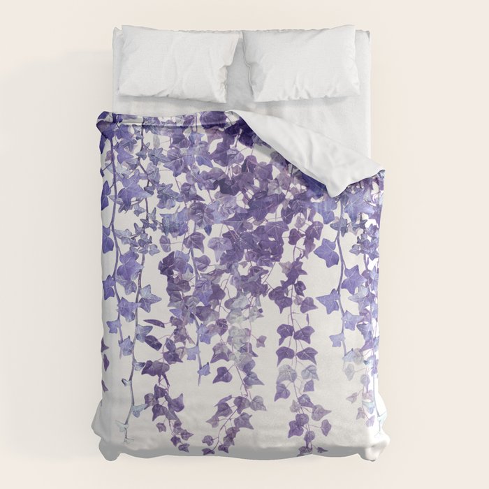 Purple Ivy Duvet Cover Gallery Image 6