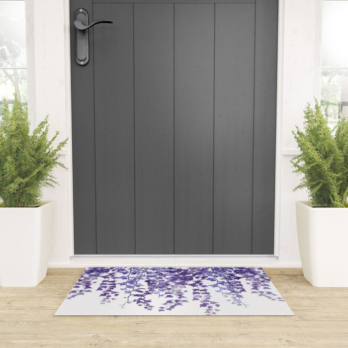 Purple Ivy Welcome Mat Gallery Image 3
