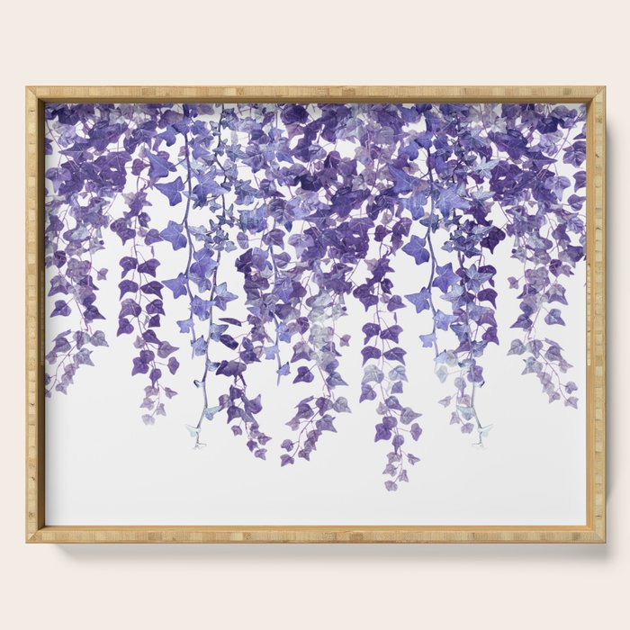 Purple Ivy Serving Tray Gallery Image 1