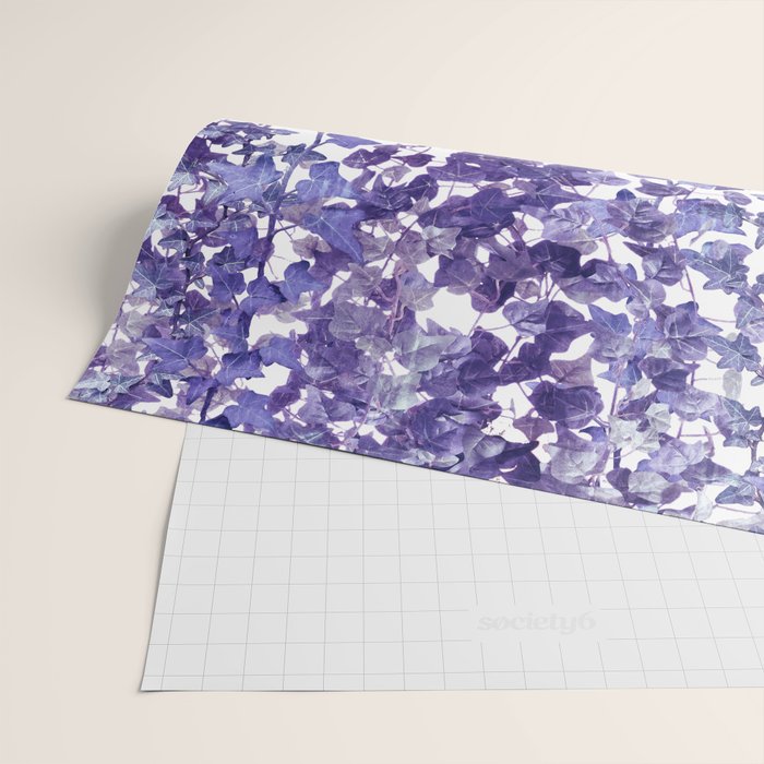 Purple Ivy Wrapping Paper Gallery Image 2