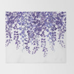 Purple Ivy Throw Blanket Gallery Image 2