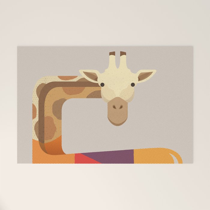 Giraffe Welcome Mat Gallery Image 1